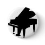 black piano icon buttons