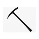 black pickax icon