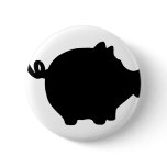 black piggy bank icon buttons
