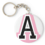 Black pink Letter A