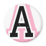 Black pink Letter A