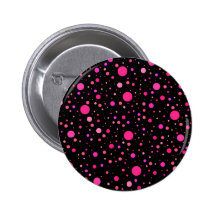 Black pink polka dots