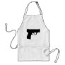 black pistol - gun aprons