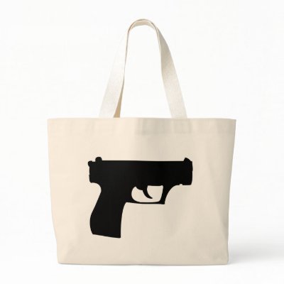 black pistol - gun bags by Tomaniac