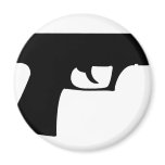black pistol - gun magnets