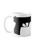black pistol - gun mugs