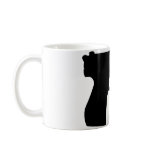 black pistol - gun coffee mug