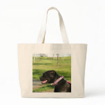Black Pitbull tote bag