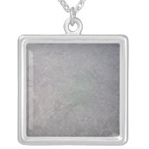 Black Plastic Mesh Personalised Necklace