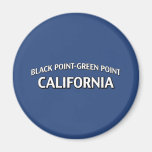 Black Point-Green Point California Refrigerator Magnet