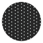 Black Polka Dot Stickers