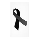 Black POW MIA Rememrance Awareness Ribbon photo cards