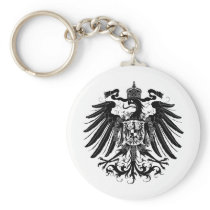 Black Prussian Eagle Keychain