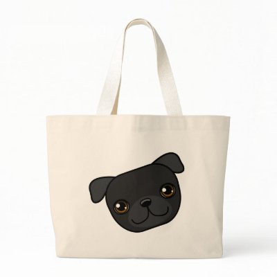 Black Pug Bag