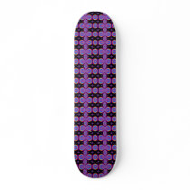 Black purple red turquoise fractal pattern