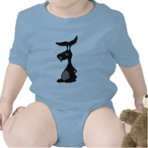 Black Rabbit by Allonzo Inc t-shirts