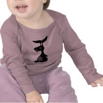 Black Rabbit by Allonzo Inc t-shirts