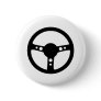 black racing steering wheel icon buttons