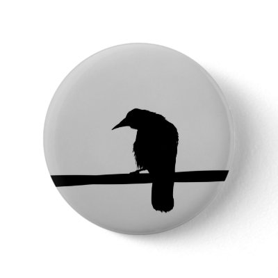 black raven pin by laengauer