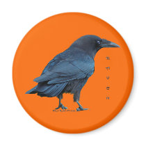 Black Raven Collection III Magnet
