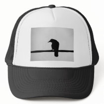 black raven trucker hats