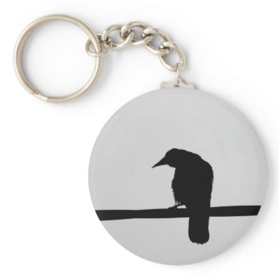 black raven keychains by laengauer