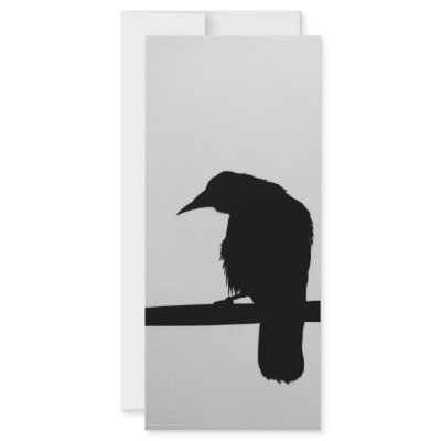 black raven custom rack card by laengauer