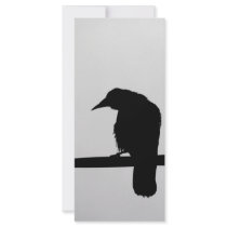 black raven custom rack card
