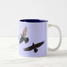 Black Raven Series Coffee Mugs
