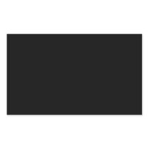 Black Rectangle Sticker