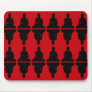 Black & Red Buddha Mousepad