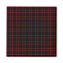 Black Red Plaid Fridge Magnets