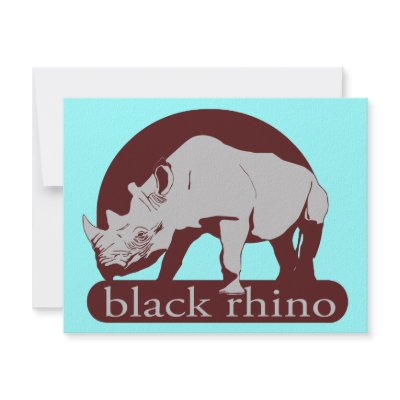 black rhino invitations by mike3488
