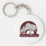 black rhino key chain