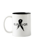Black Ribbon -Survivor Mug