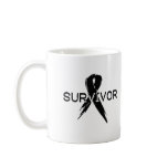 Black Ribbon Survivor Mug