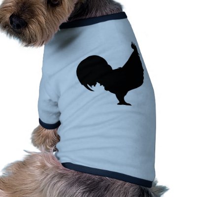 black rooster icon pet clothes by Tomaniac