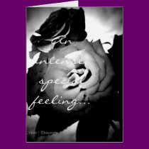 Black Rose Card cards
