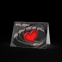 Black Rose Girlfriend cards