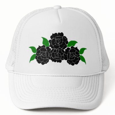 Black Rose Hat by Bradentontwo