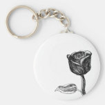 Black Rose. Key Chains
