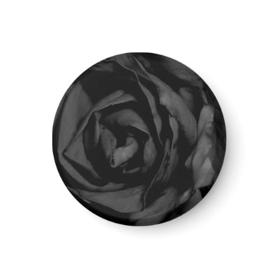 Black Rose Magnet by PixieMischief