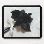 black roses mouse mat