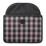 Black Rowan Check MacBook Pro Sleeves