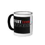 BLACK RUGBY TIME MUG