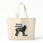Black Russian Dad 4 Tote Bag