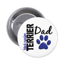 Black Russian Terrier Dad 2 Pin