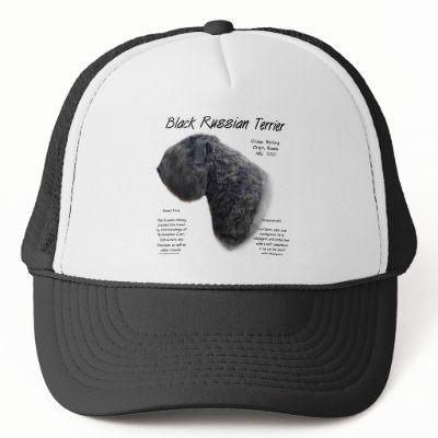 Black Russian Terrier History Design by GreyWolfCreation