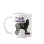 Black Russian Terrier Mom 4 Coffee Mugs
