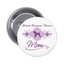 Black Russian Terrier Mum Pins